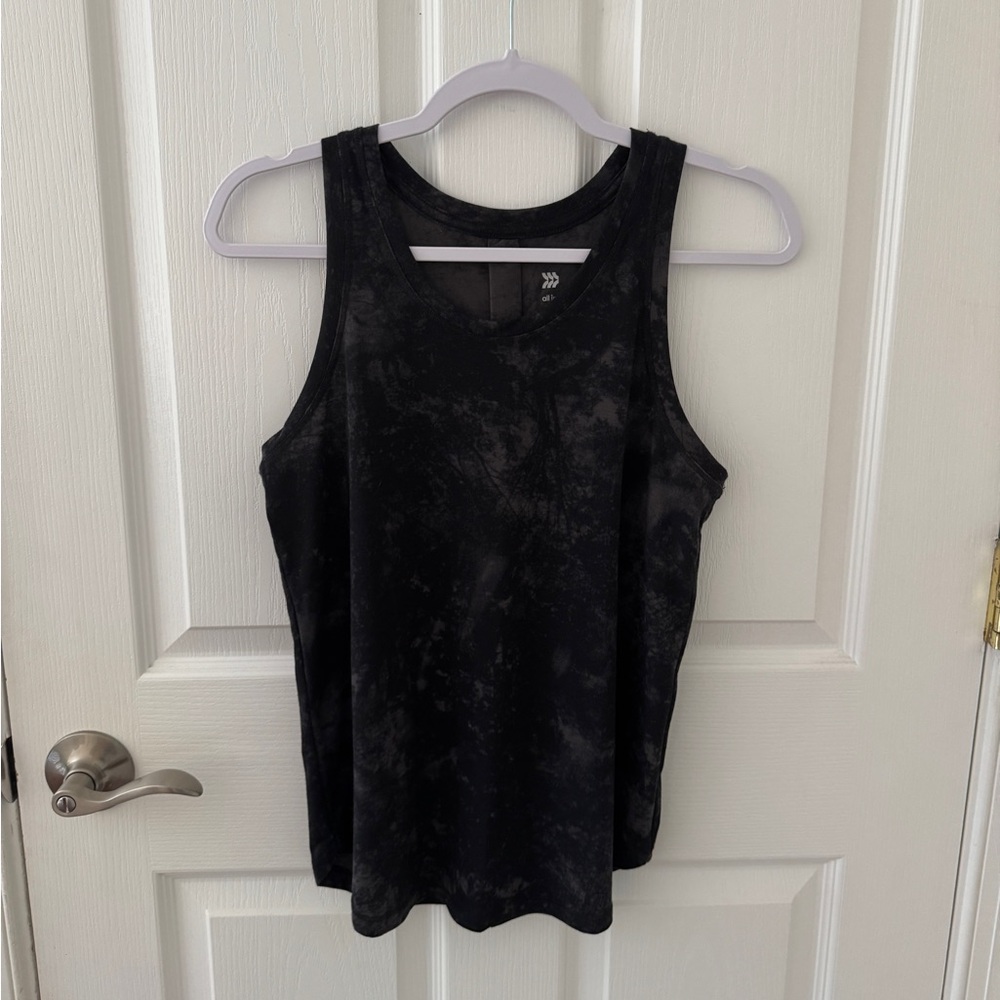 All in Motion Black Tank Top